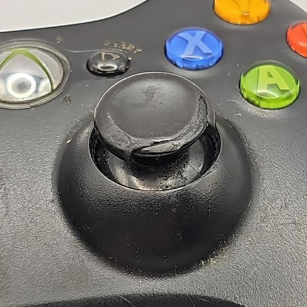 Microsoft Xbox 360 (Black) Wireless Controller (Model 1403) OEM (TESTED)